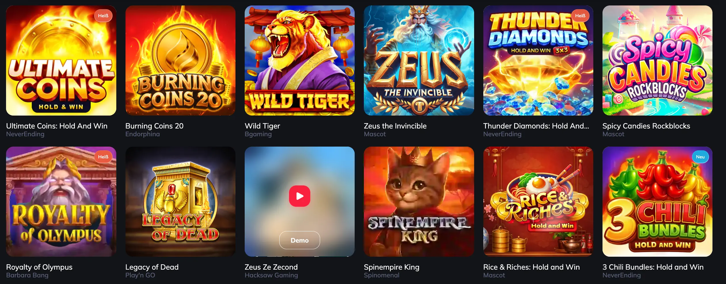 Spin Empire Casino Online Slots